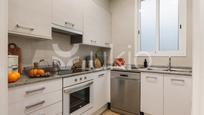 Kitchen of Apartment to rent in  Barcelona Capital  with Air Conditioner, Heating and Furnished