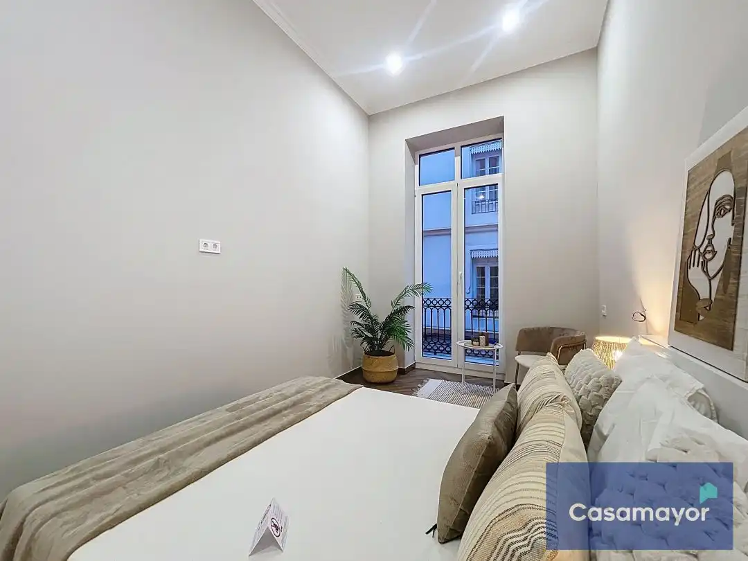 Schlafzimmer von Wohnung zum Verkauf in Alicante / Alacant mit Klimaanlage, Heizung und Balkon