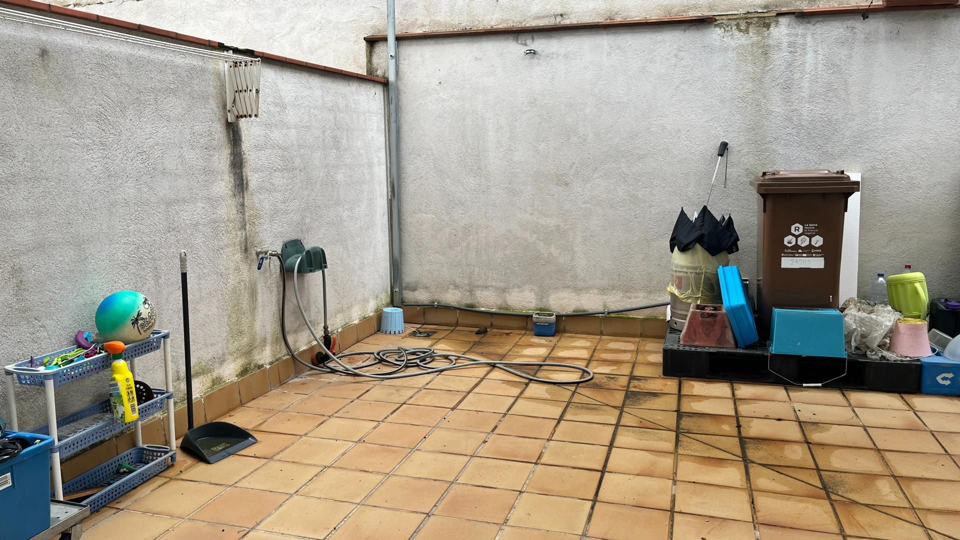 Terrace of Single-family semi-detached for sale in Hostalric  with Air Conditioner, Heating and Terrace