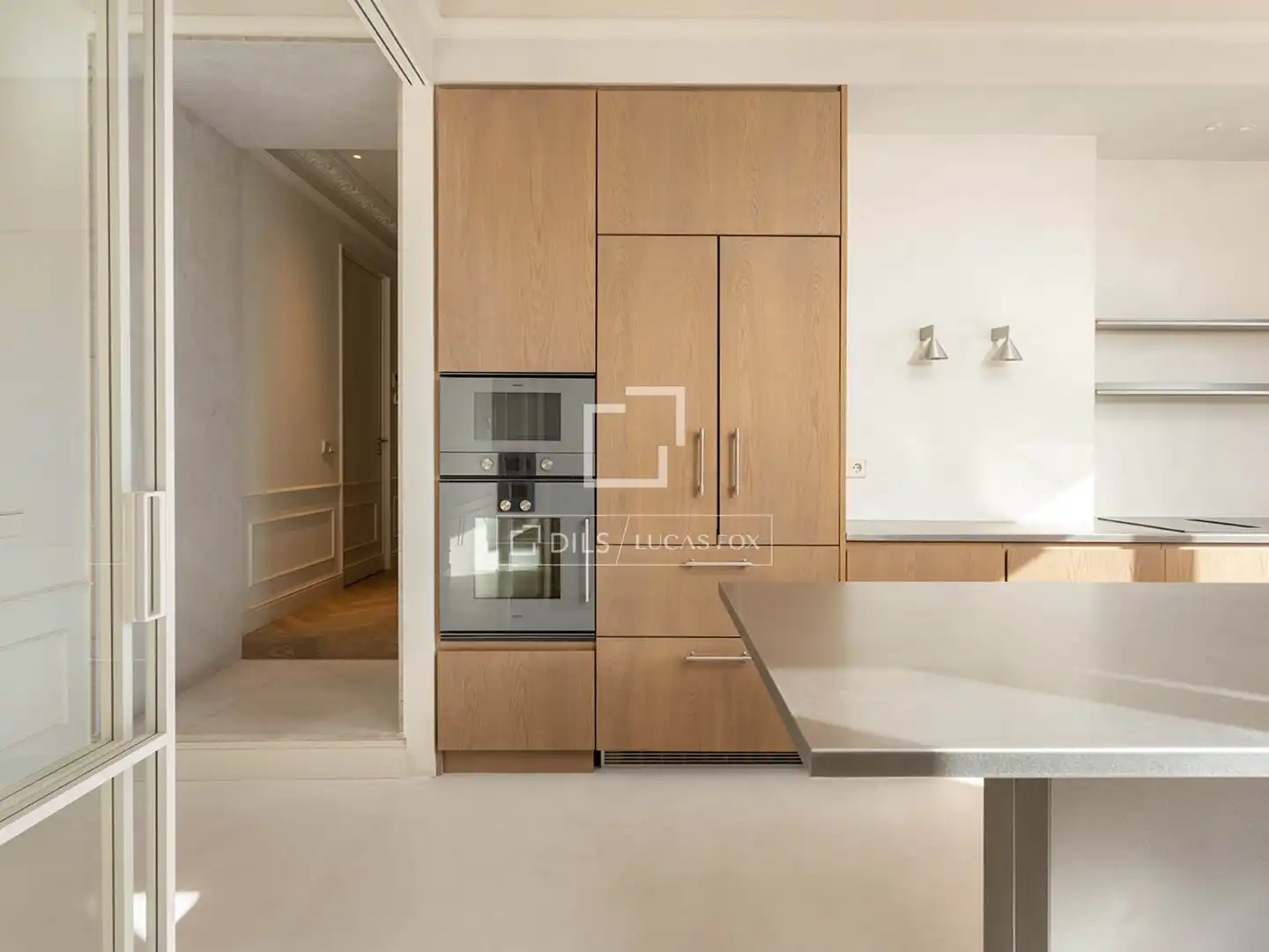 Kitchen of Attic for sale in Barcelona  with Air Conditioner, Heating and Parquet flooring