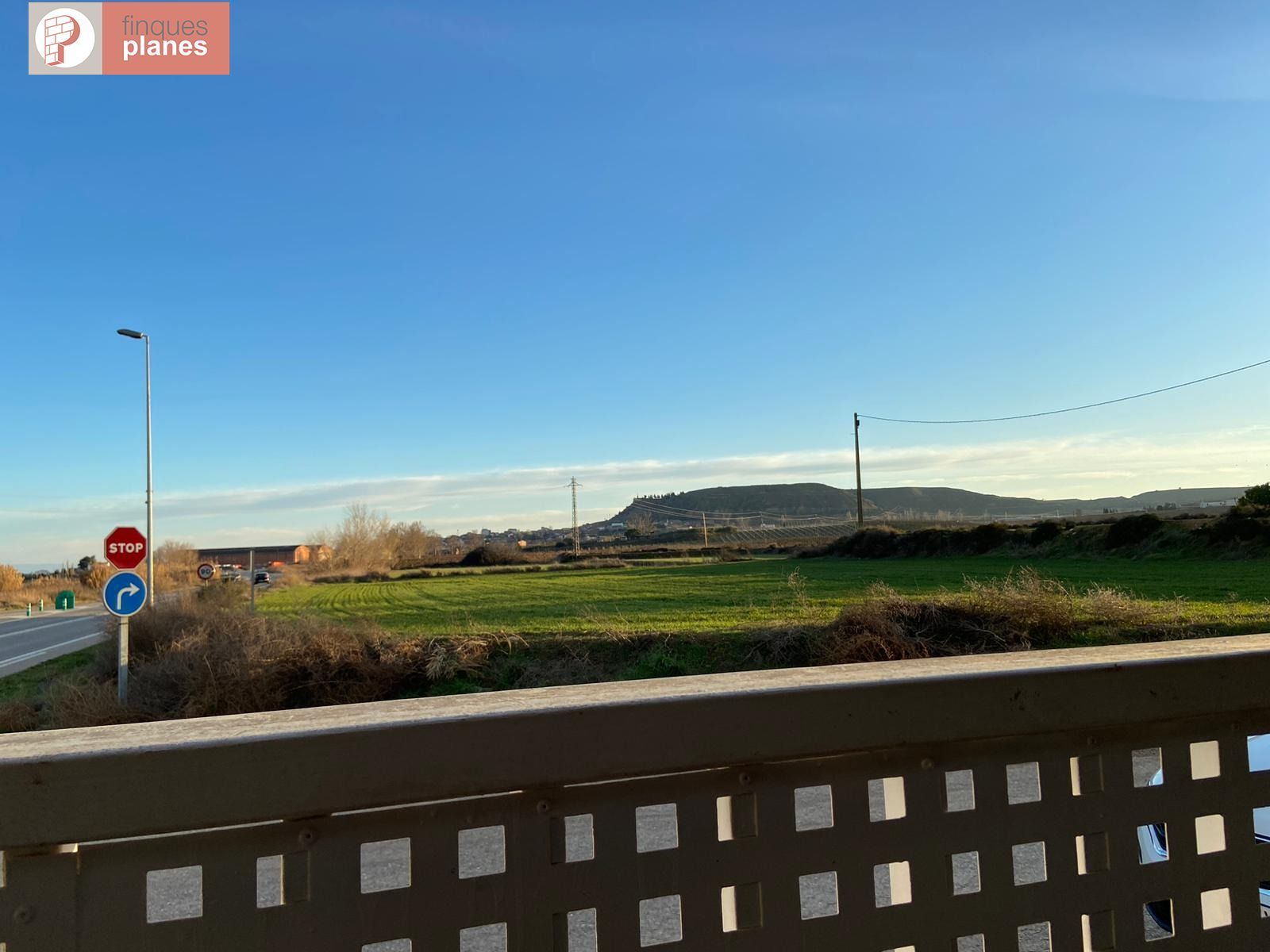 Vista exterior de Casa o chalet en venta en Alguaire con Aire acondicionado, Calefacción y Jardín privado