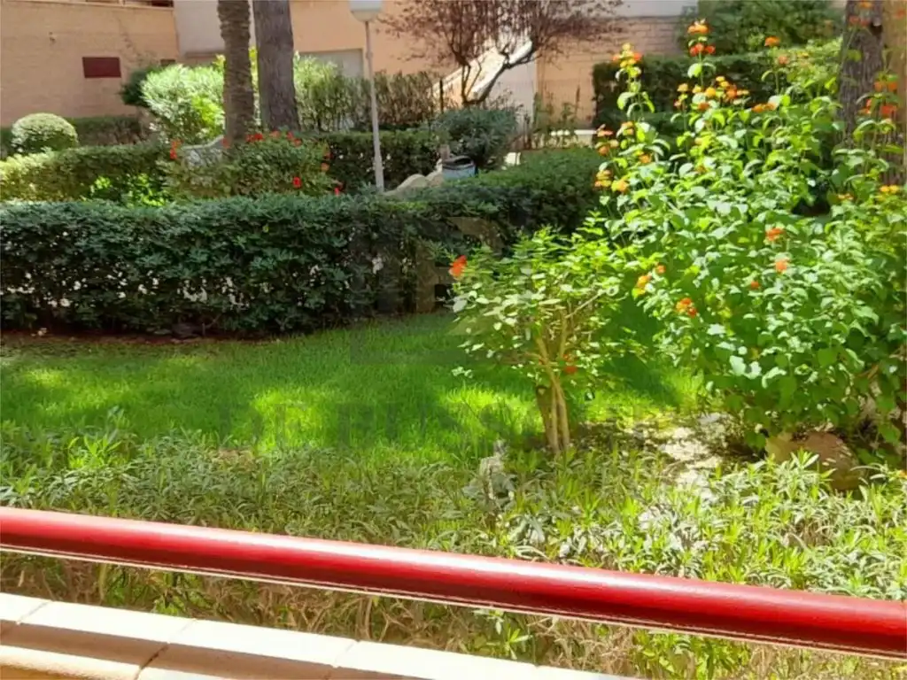 Jardín de Apartamento en venta en Pilar de la Horadada con Aire acondicionado, Piscina y Amueblado