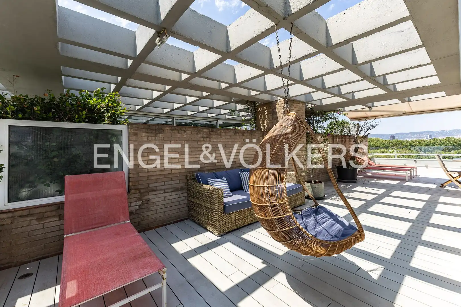 Terrassa de Àtic de lloguer en Barcelona amb Aire condicionat, Calefacció i Parquet