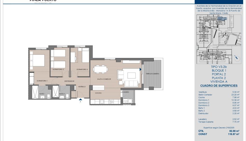 Photo 1 of Flat for sale in Avenida Hermandad Oracion en el Huerto, 22, El Juncal - Vallealto, Cádiz