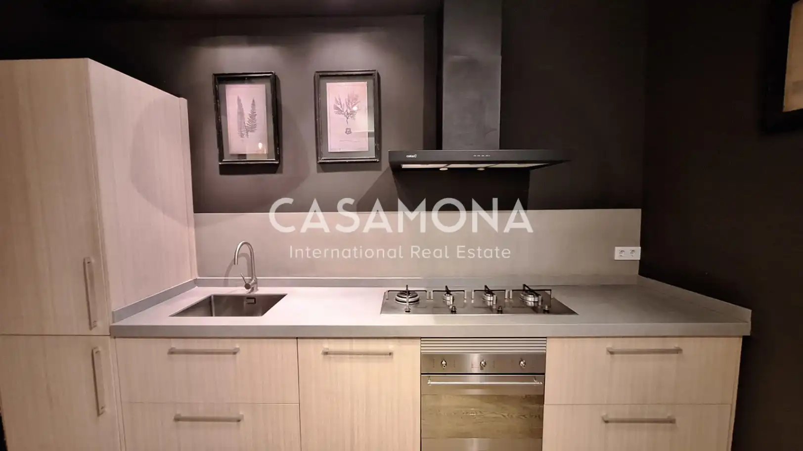 Cocina de Apartamento en venta en Barcelona con Aire acondicionado, Calefacción y Balcón