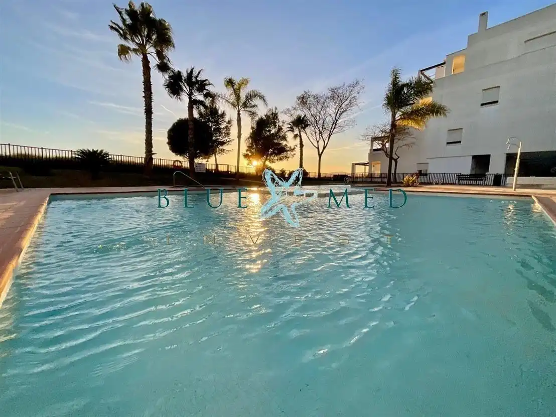Piscina de Apartament en venda en Alhama de Murcia amb Aire condicionat, Calefacció i Terrassa