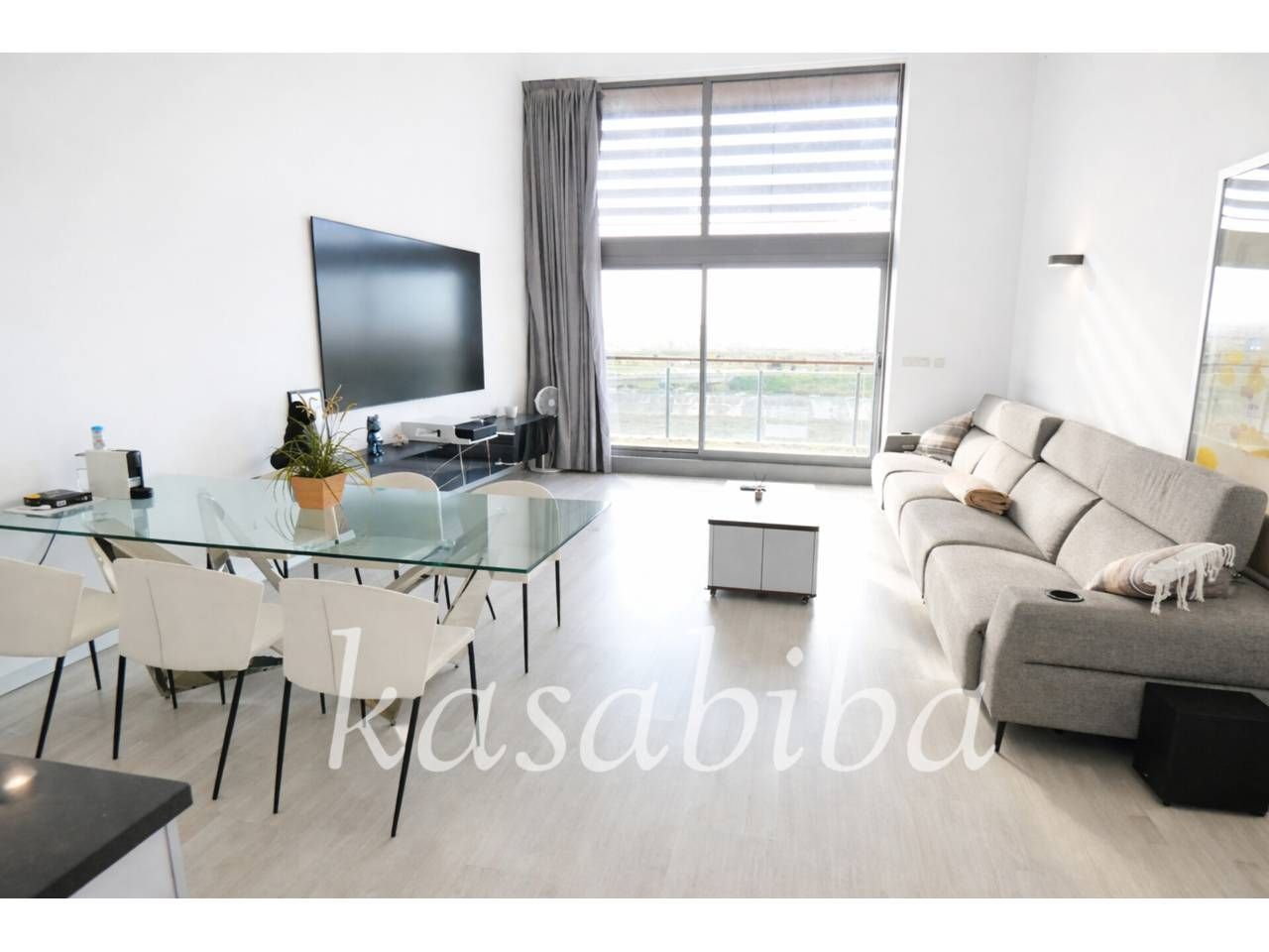Sala de estar de Ático en venta en  Valencia Capital con Aire acondicionado, Calefacción y Parquet