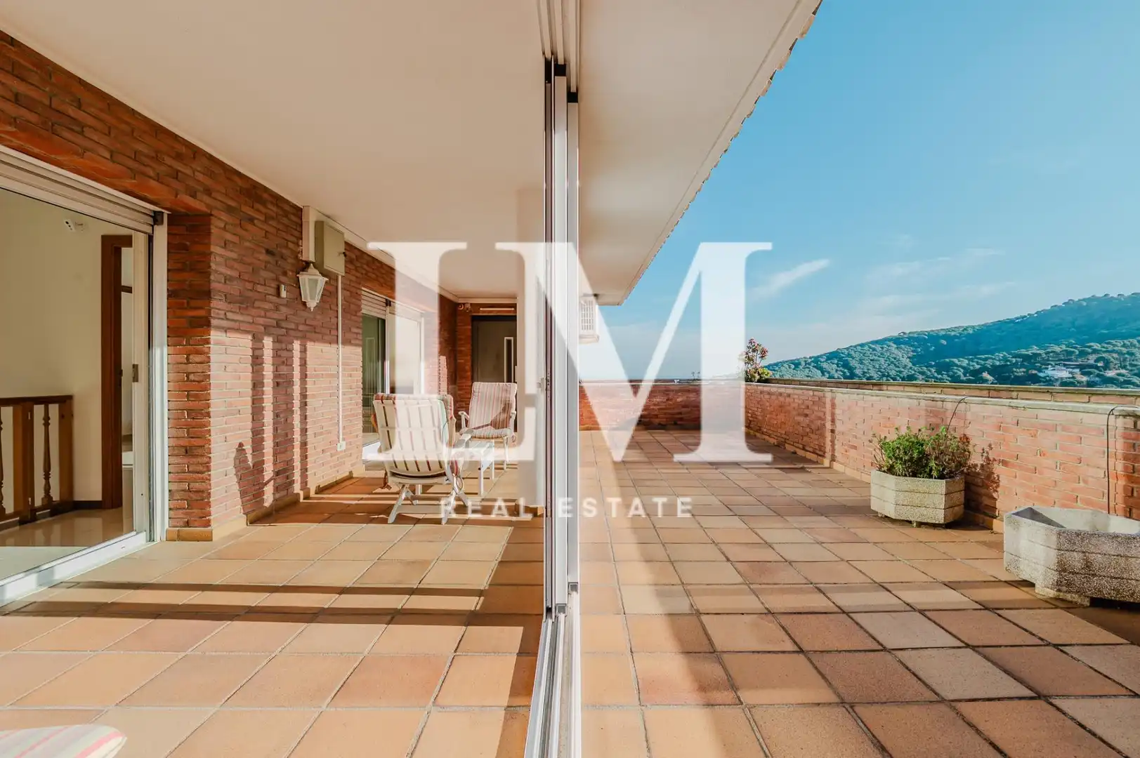 Terrace of Houses for rent in Argentona  with Air Conditioner, Private garden and Terrace