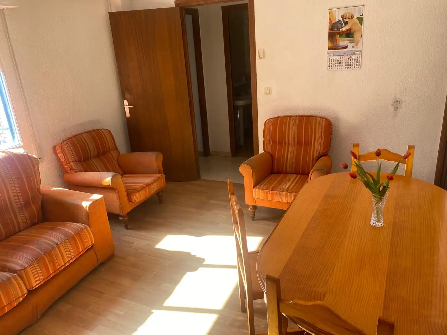 Sala de estar de Piso en venta en Ciudad Real con Aire acondicionado, Calefacción y Amueblado