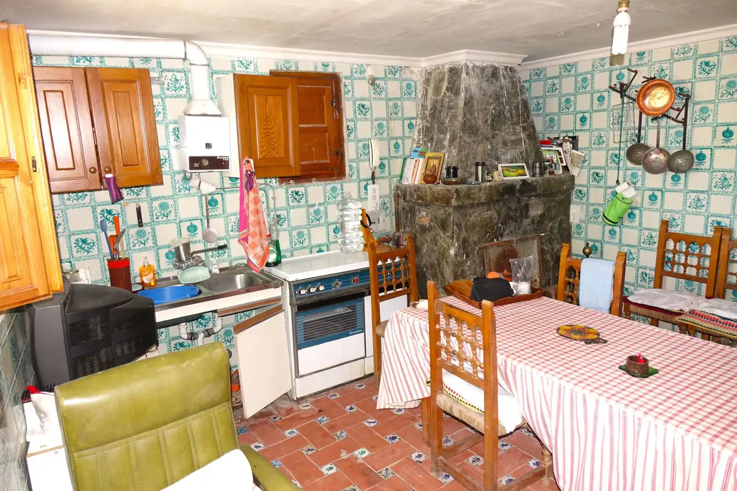 Cuina de Casa o xalet en venda en Capileira amb Terrassa i Traster
