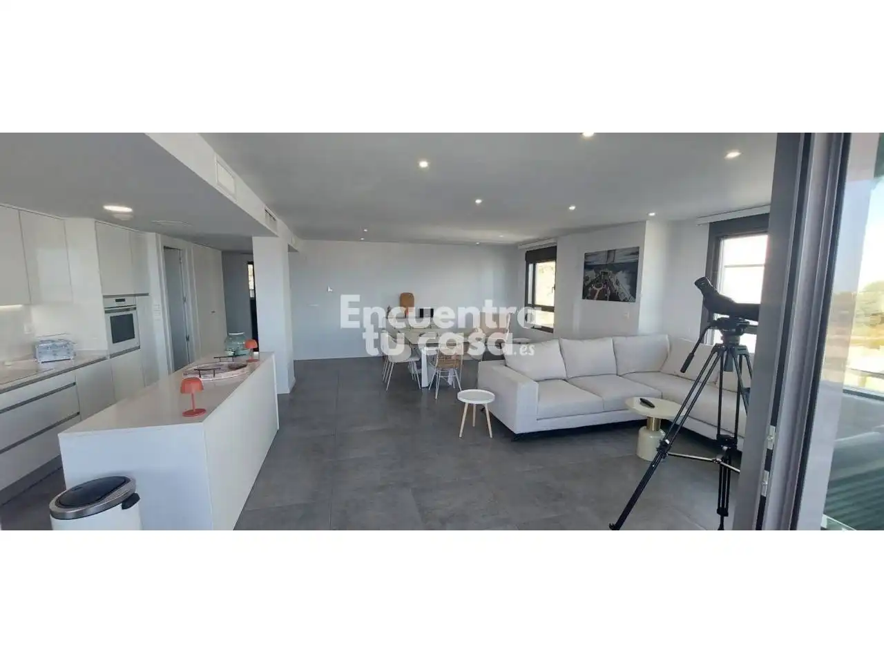 Living room of Attic for rent in Finestrat  with Air Conditioner, Heating and Terrace