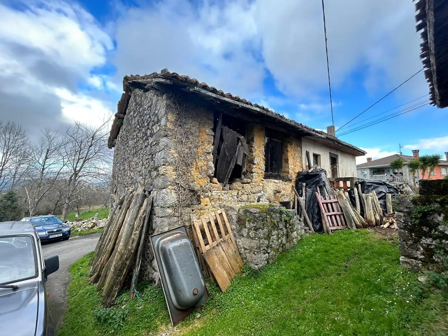 Vista exterior de Casa o chalet en venta en Parres