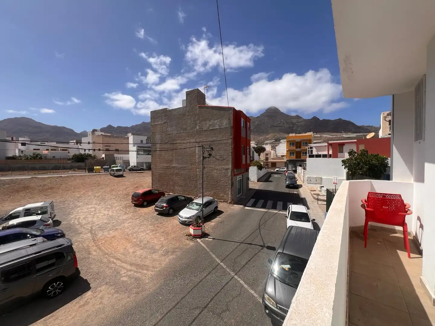 Vista exterior de Piso en venta en La Aldea de San Nicolás  con Amueblado, Lavadora y Balcón