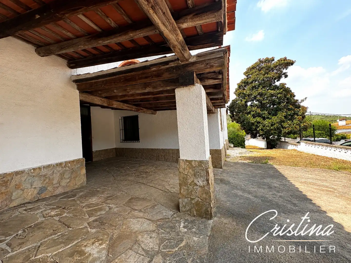 Terrassa de Casa o xalet en venda en Santa Cristina d'Aro amb Calefacció, Jardí privat i Terrassa