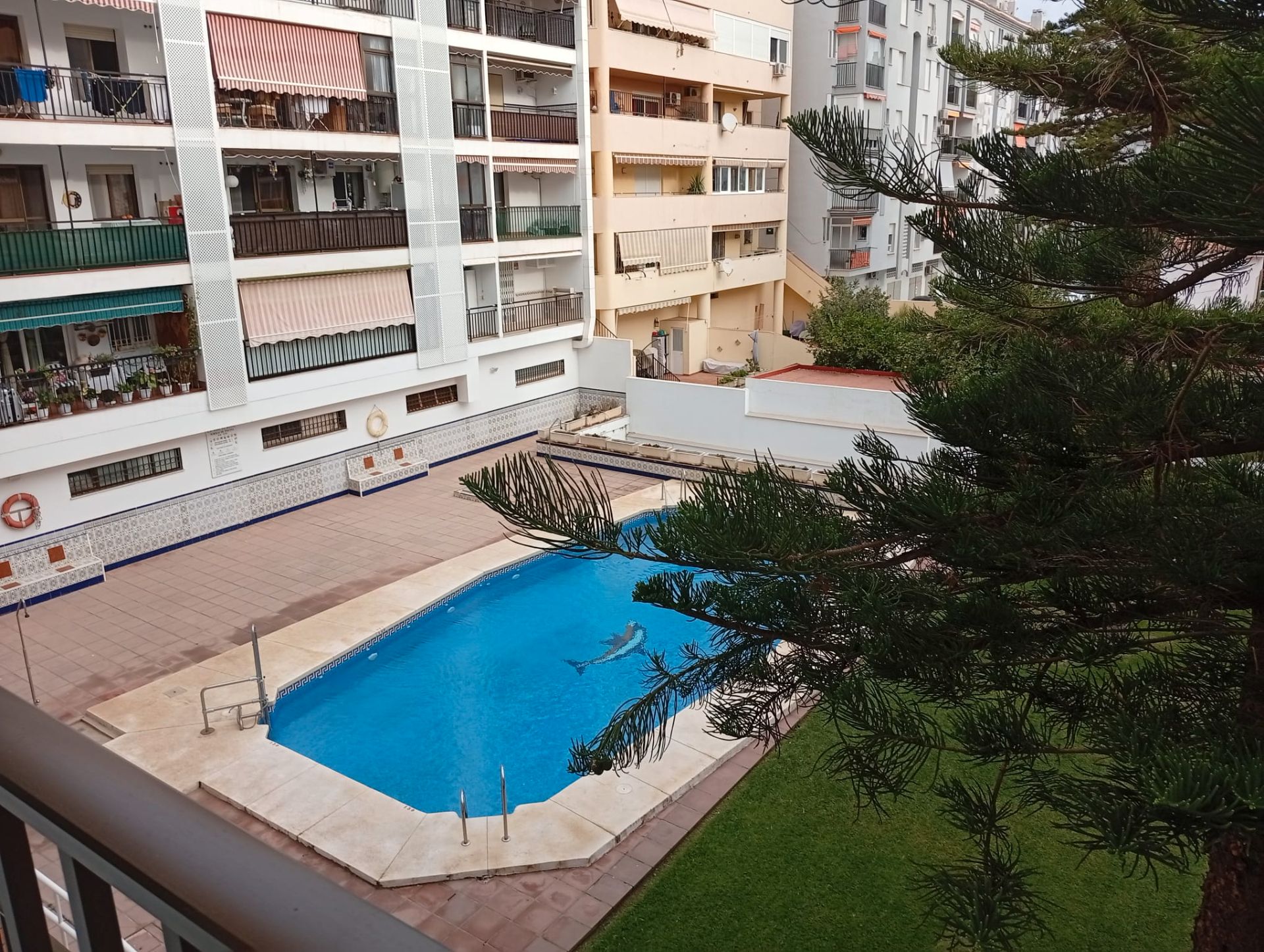 Swimming pool of Apartment for sale in Fuengirola  with Air Conditioner, Terrace and Storage room