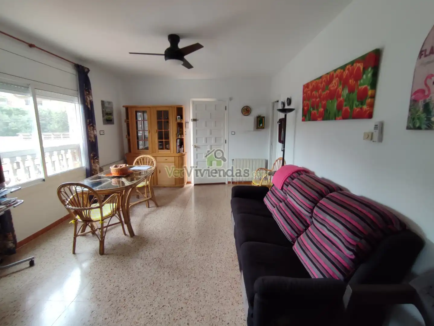 Sala d'estar de Casa o xalet en venda en Vacarisses amb Calefacció, Jardí privat i Terrassa