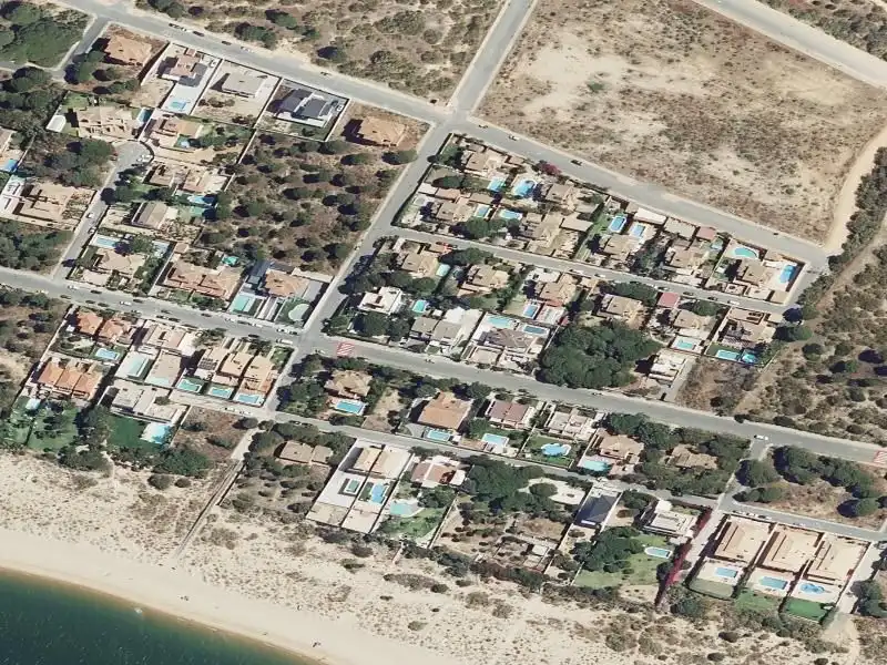 Vista exterior de Piso en venta en Mazagón