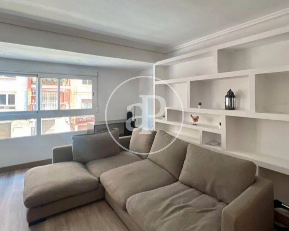 Sala d'estar de Pis en venda en  Valencia Capital amb Aire condicionat, Calefacció i Terrassa