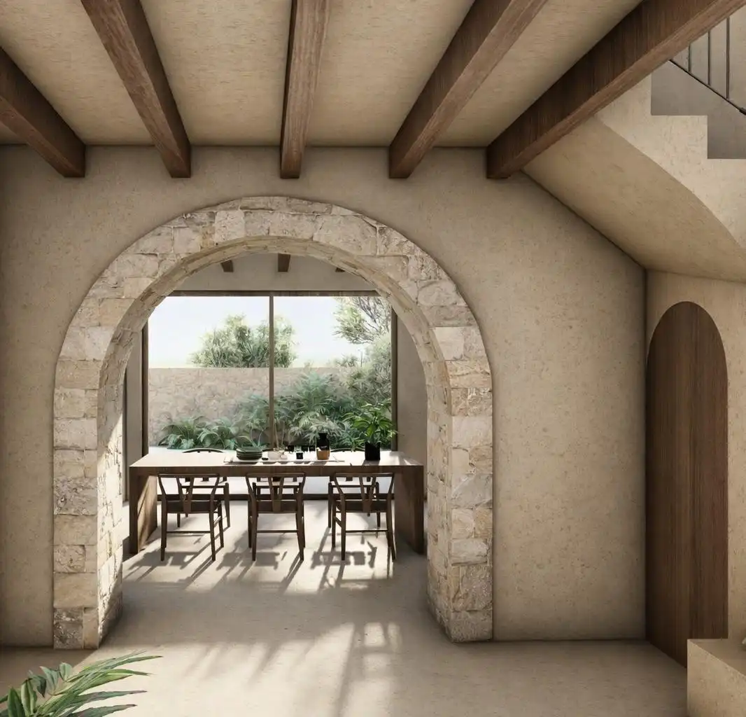 Terrasse von Erdgeschoss zum Verkauf in Campanet mit Terrasse