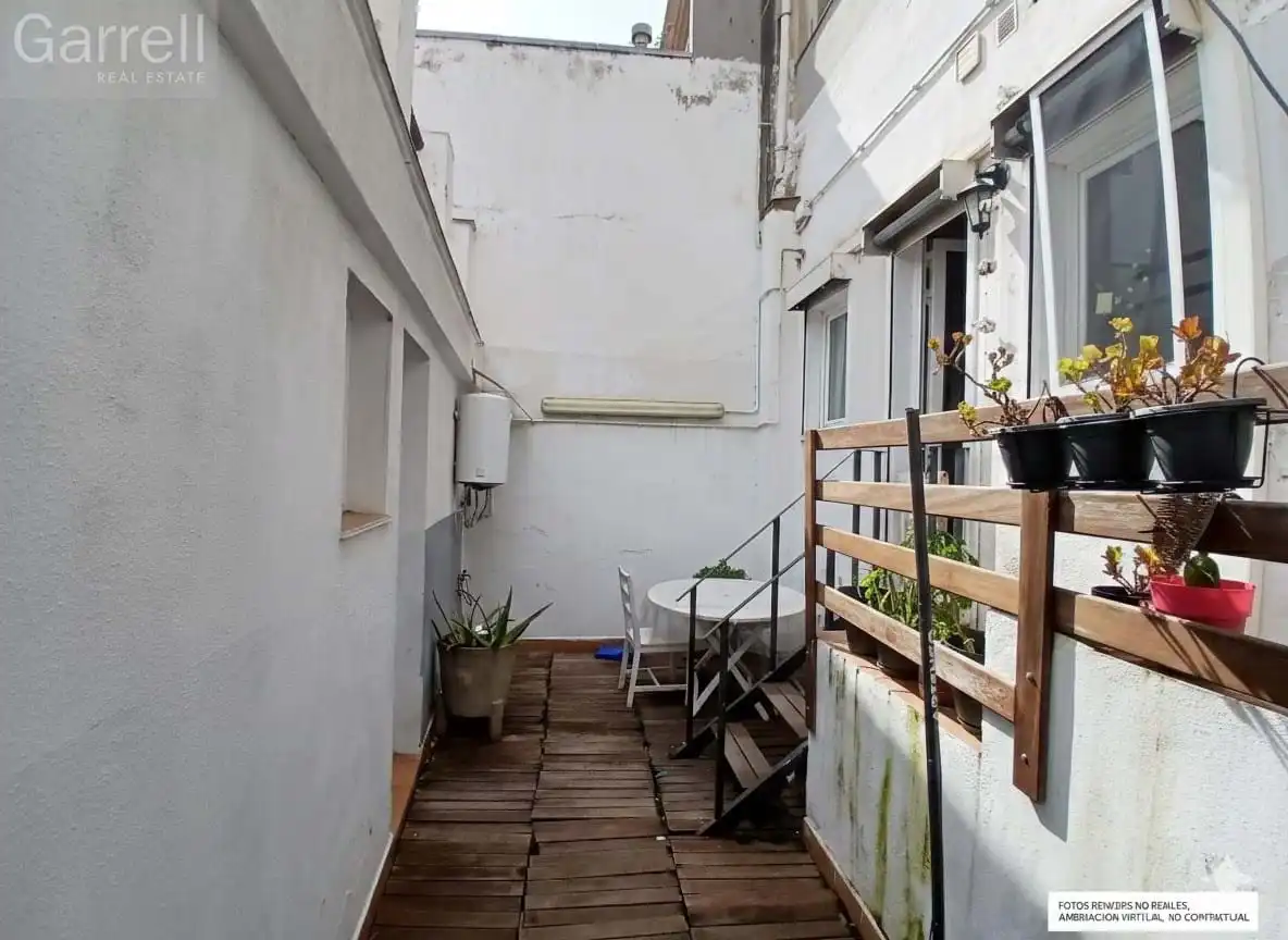 Terrasse von Wohnung zum Verkauf in Terrassa mit Terrasse und Balkon