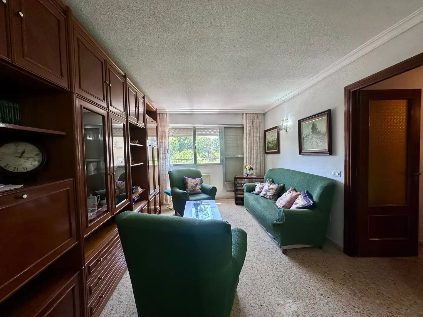 Wohnzimmer von Wohnung zum Verkauf in Madrid mit Heizung