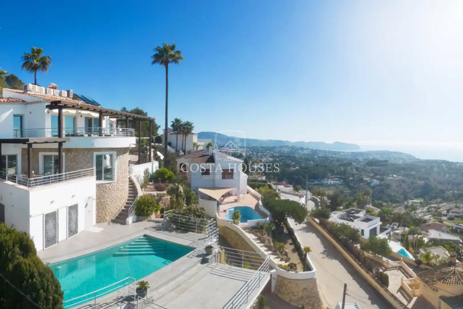 Exterior view of Houses for sale in Benissa  with Air Conditioner, Heating and Private garden