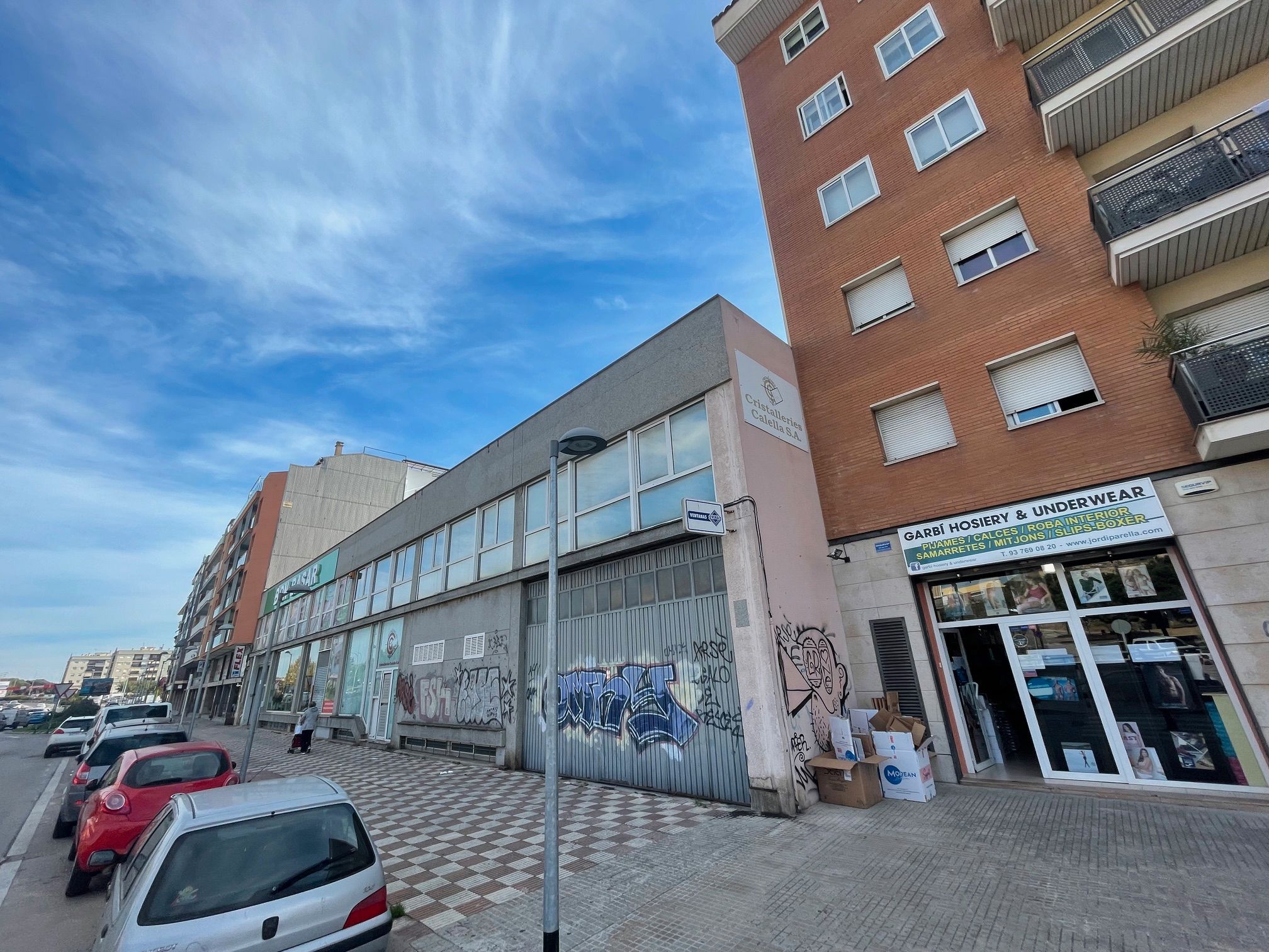 Exterior view of Industrial buildings for sale in Pineda de Mar  with Alarm