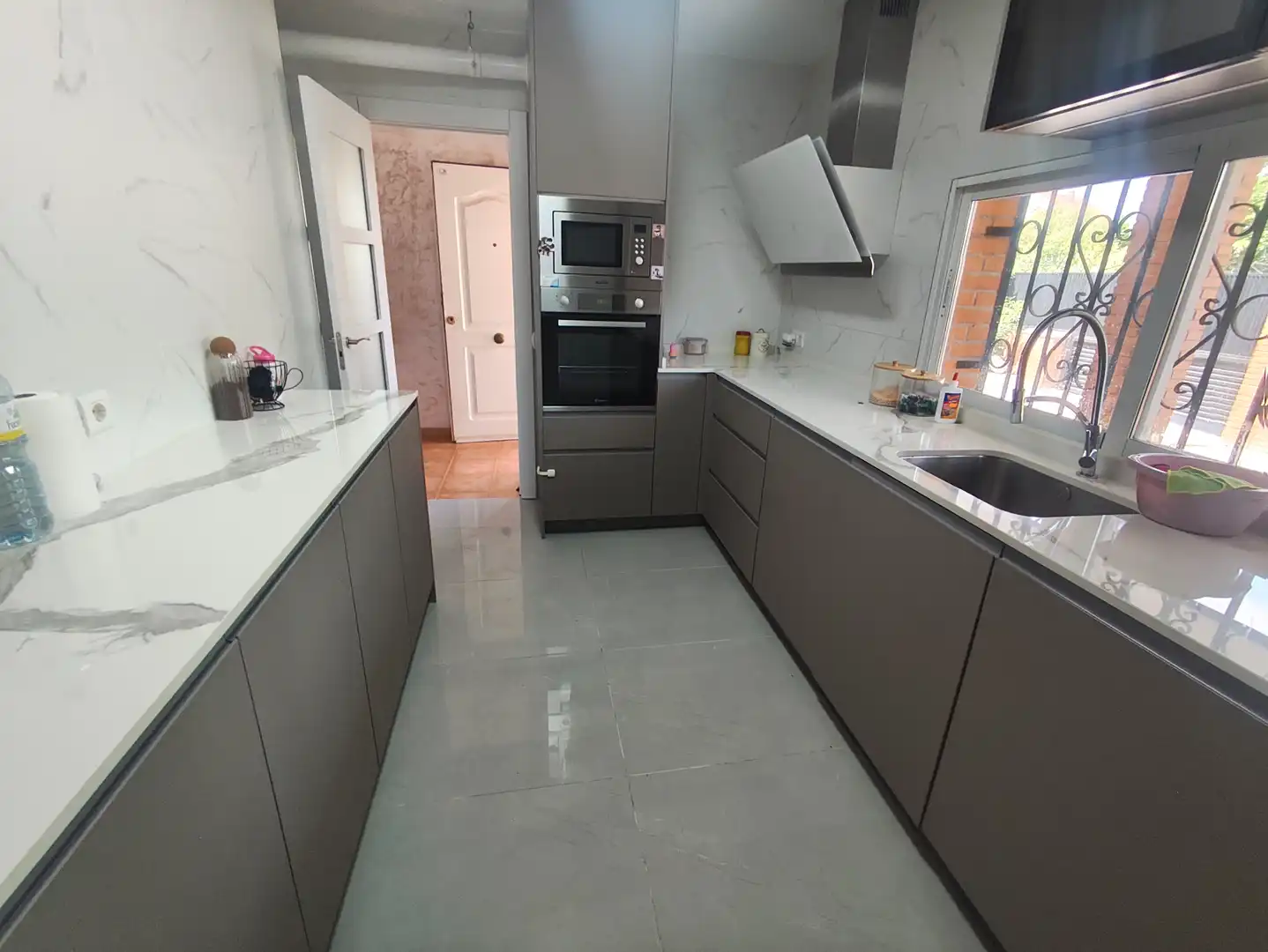 Cuina de Casa o xalet en venda en Las Ventas de Retamosa amb Aire condicionat, Calefacció i Jardí privat