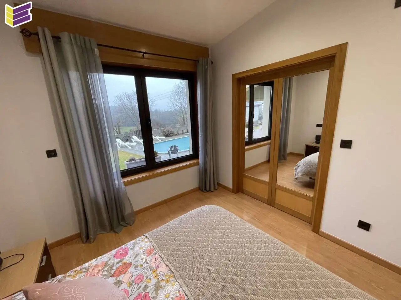 Habitación de Casa o chalet en venta en Salceda de Caselas con Calefacción, Terraza y Piscina