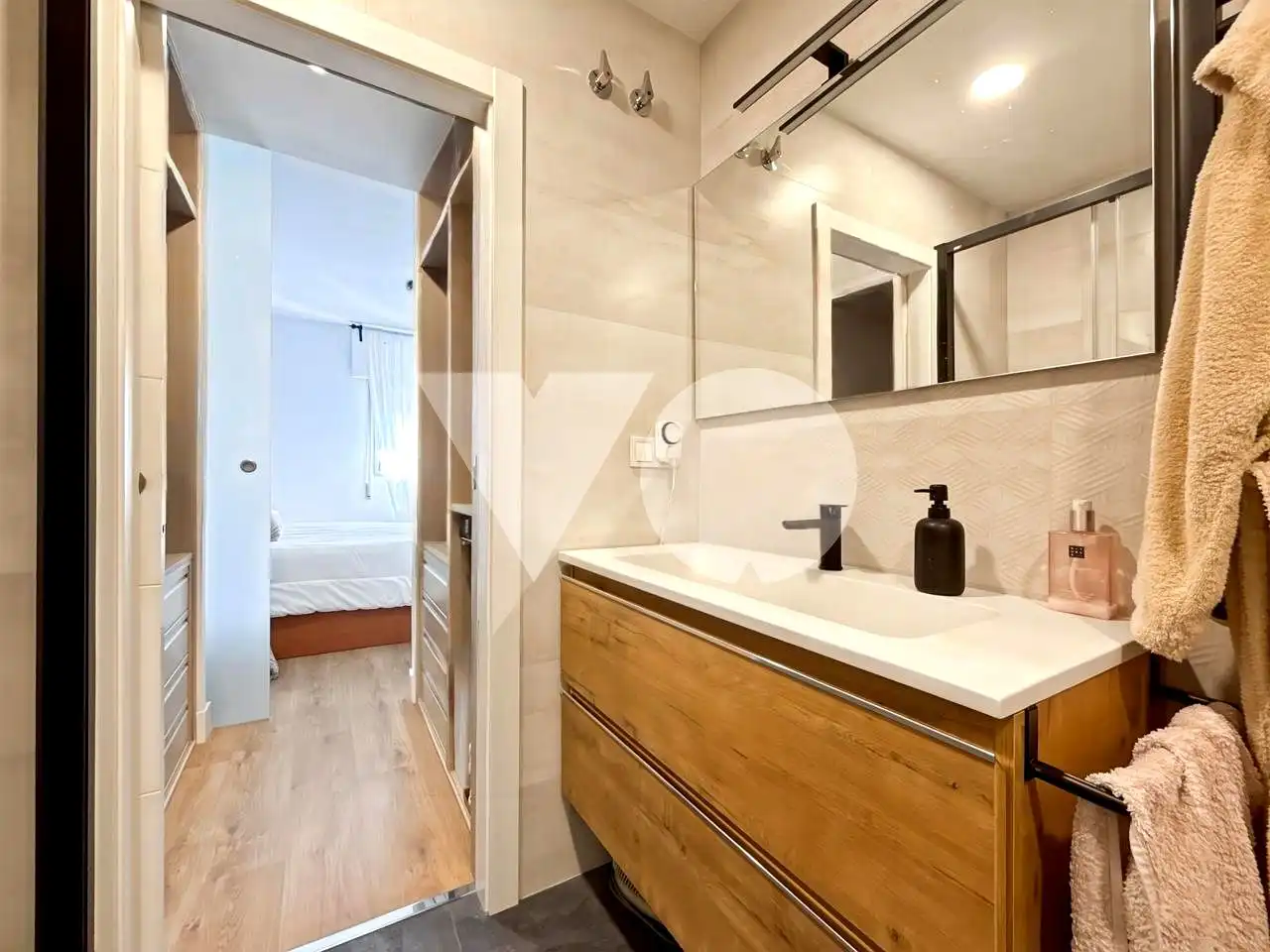 Badezimmer von Wohnung zum Verkauf in Usera