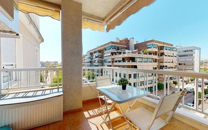Balcony of Flat for sale in Elche / Elx  with Air Conditioner, Terrace and Balcony