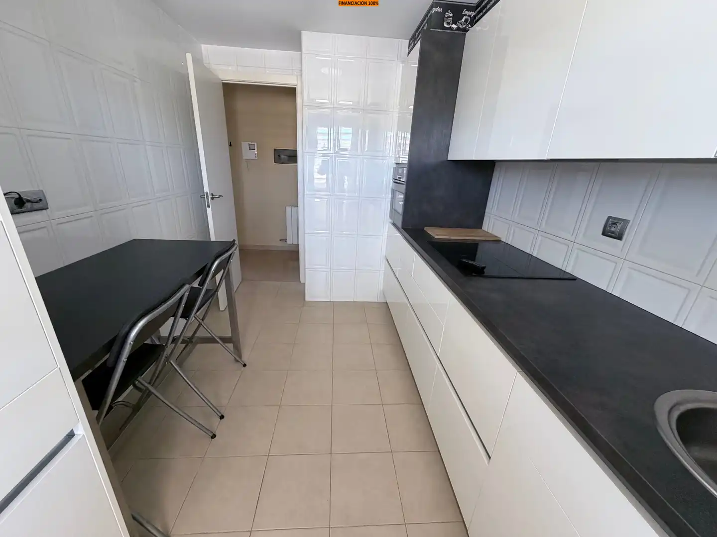 Küche von Wohnung zum Verkauf in Zaragoza mit Klimaanlage, Heizung und Terrasse