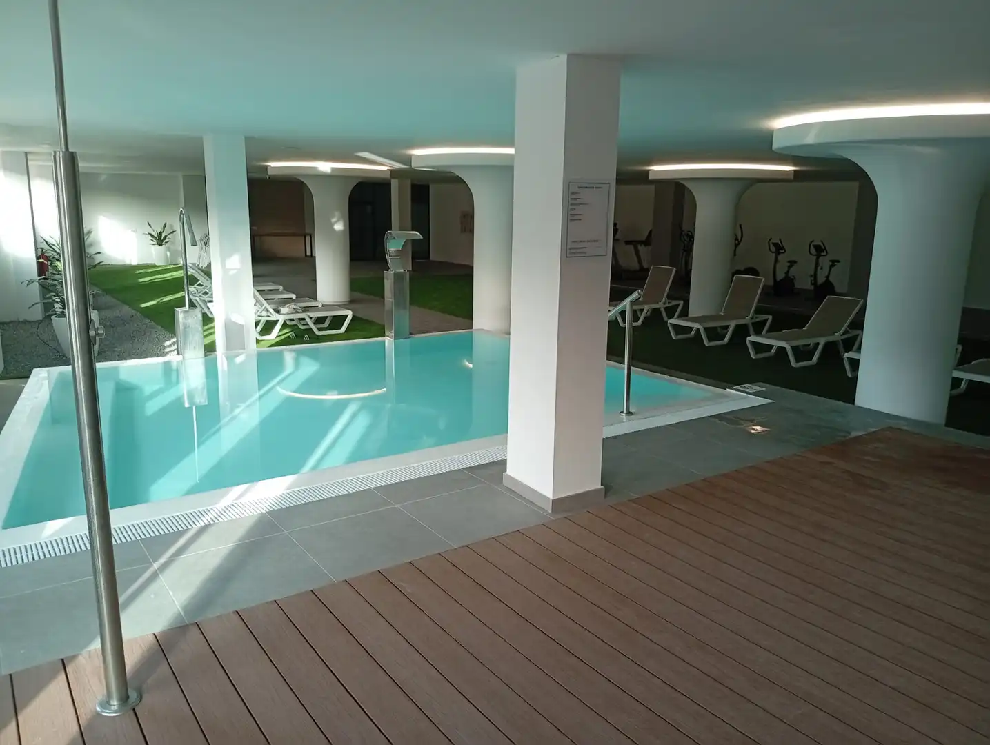 Piscina de Pis de lloguer en Mogán amb Aire condicionat, Traster i Moblat