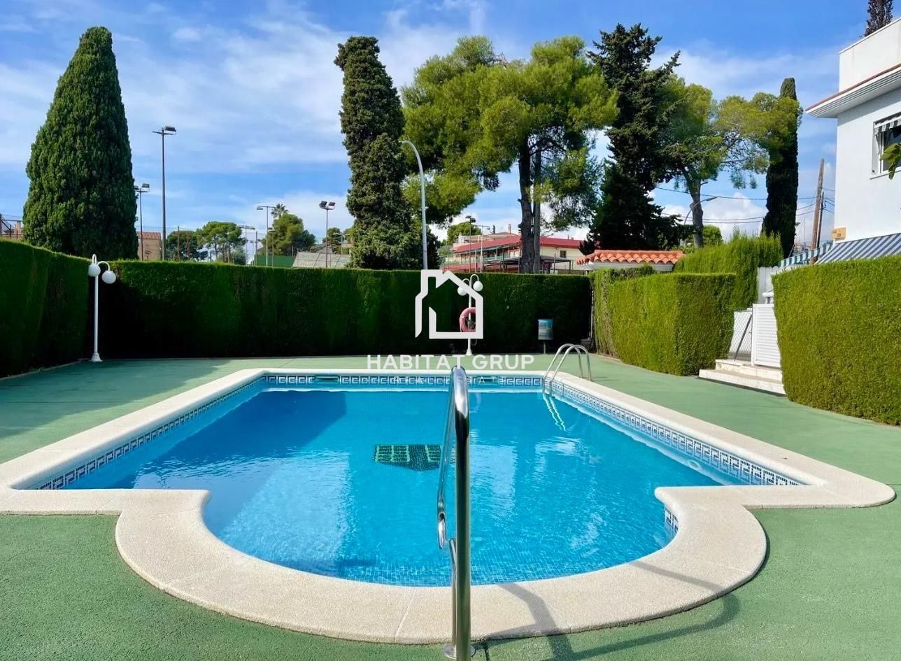 Swimming pool of Flat for sale in Calafell  with Air Conditioner, Heating and Terrace