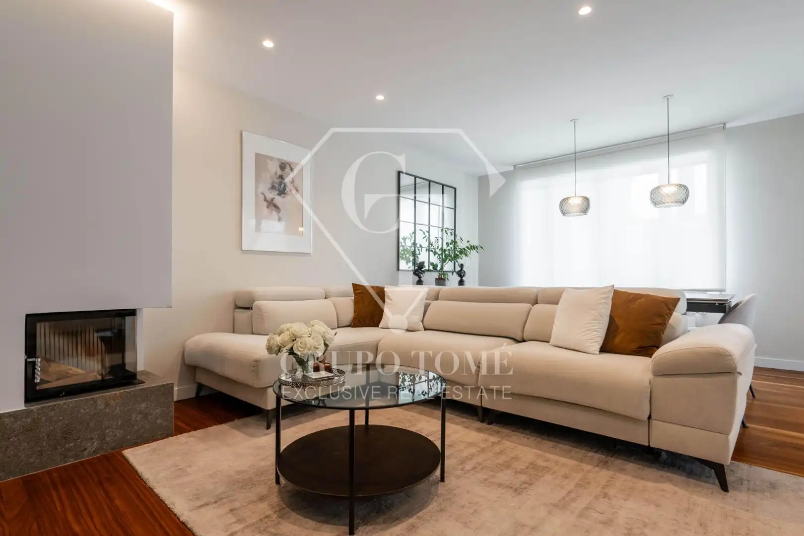 Sala de estar de Casa adosada en venta en Donostia - San Sebastián  con Calefacción, Jardín privado y Terraza
