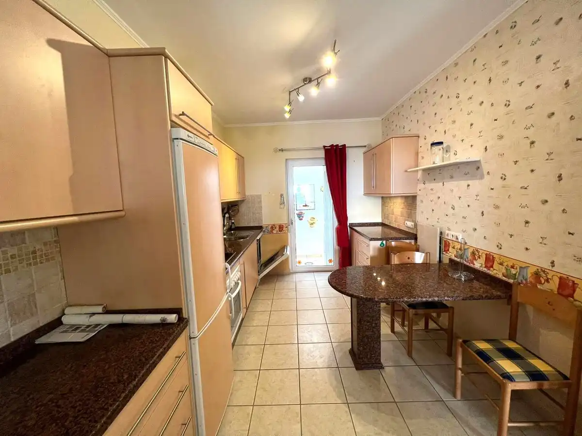 Küche von Einfamilien-Reihenhaus zum Verkauf in Mijas mit Klimaanlage, Heizung und Terrasse