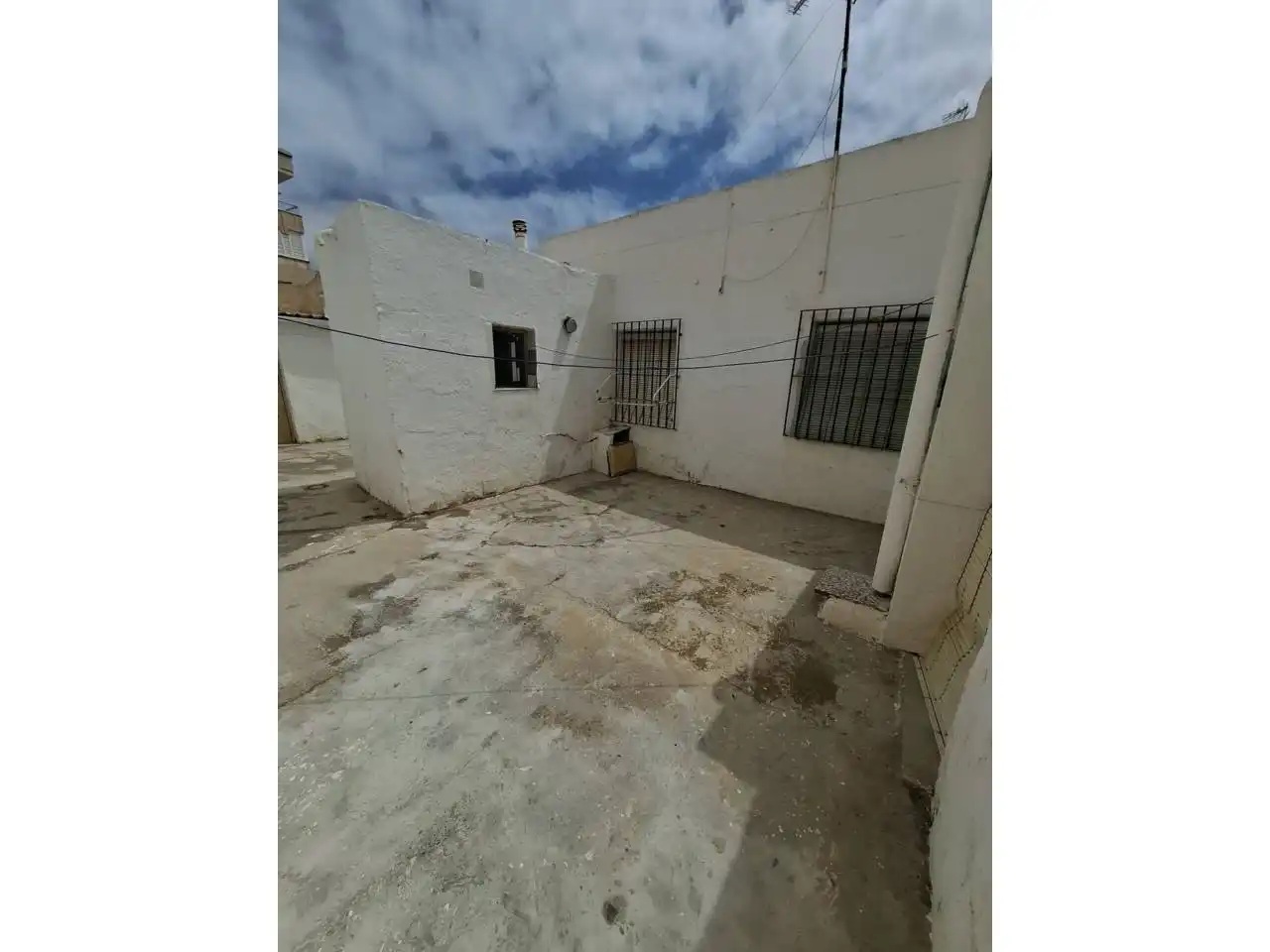Vista exterior de Casa o xalet en venda en Roquetas de Mar ciudad
