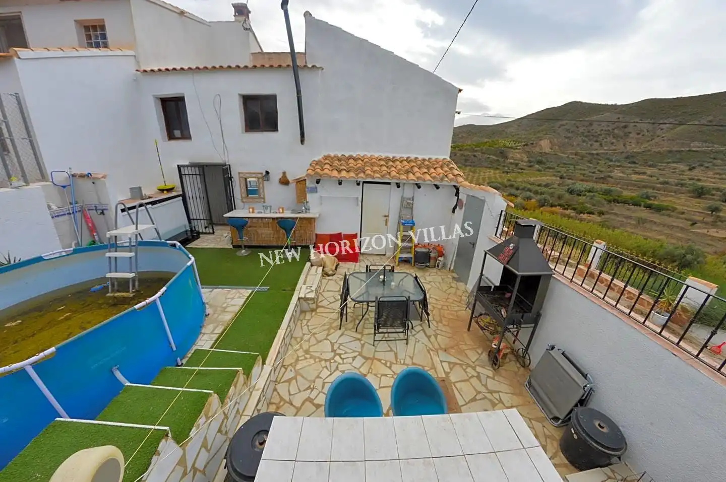 Terraza de Casa o chalet en venta en Cantoria con Jardín privado, Terraza y Trastero
