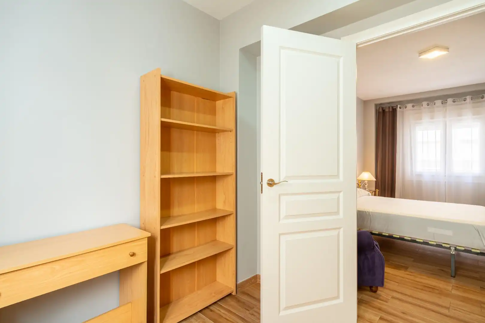Schlafzimmer von Wohnung zur Miete in Almería mit Klimaanlage, Heizung und Terrasse
