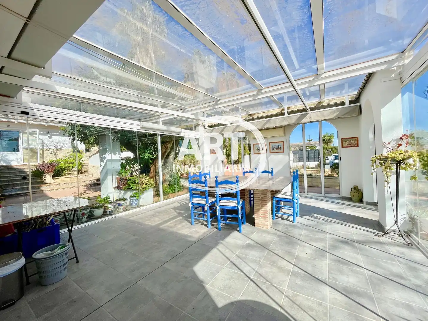 Jardí de Casa o xalet en venda en Benigànim amb Aire condicionat, Calefacció i Terrassa