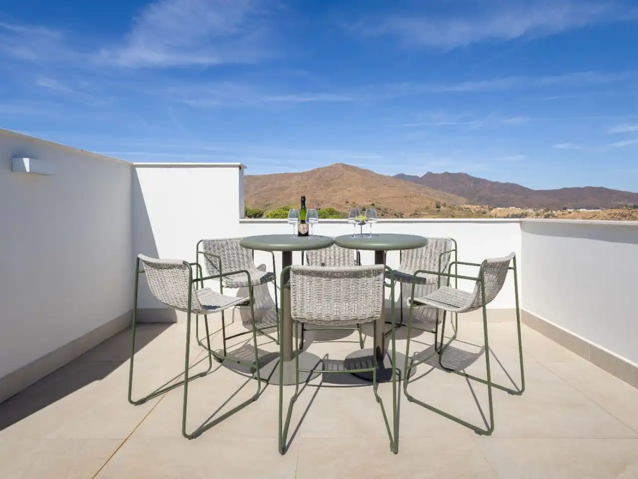 Terraza de Apartamento en venta en Mijas con Aire acondicionado, Terraza y Balcón