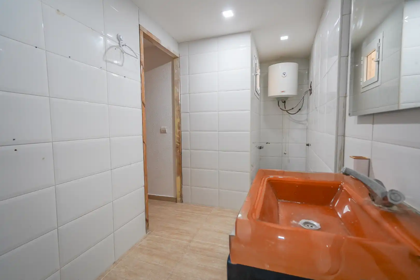 Bathroom of Flat for sale in Reus  with Parquet flooring, Balcony and Alarm