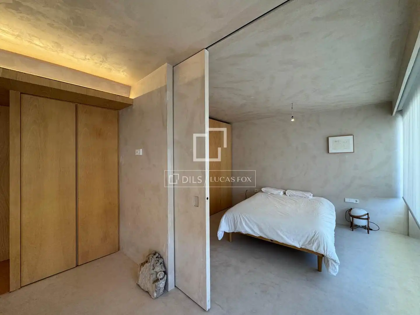 Bedroom of Flat for rent in  Palma de Mallorca  with Air Conditioner, Heating and Parquet flooring