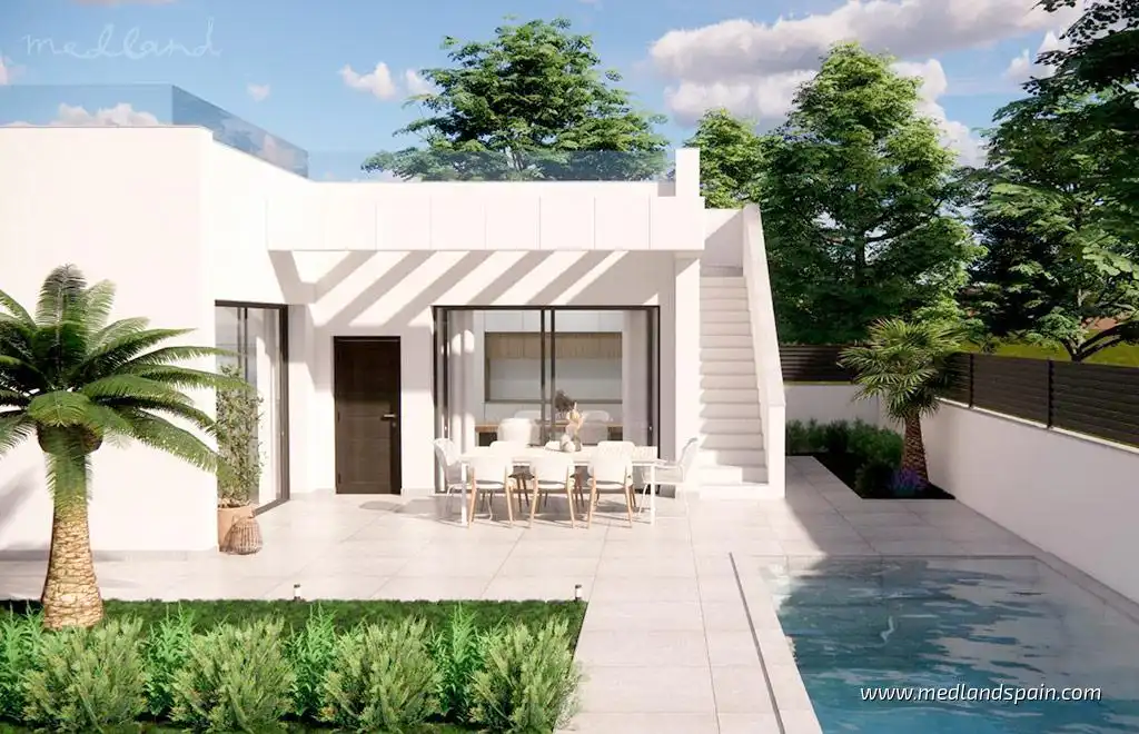 Jardín de Casa o chalet en venta en Rojales con Jardín privado, Terraza y Piscina