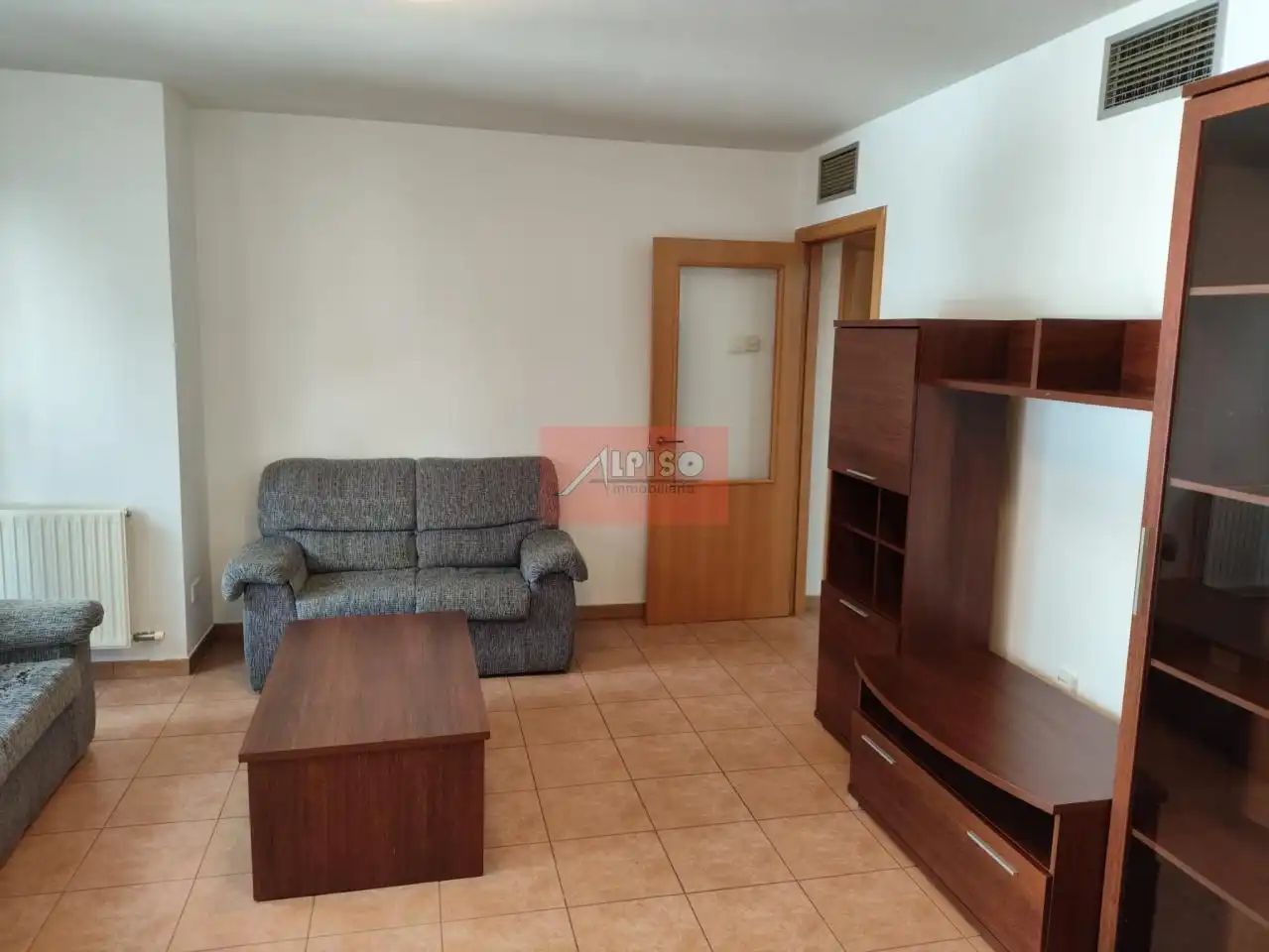 Sala d'estar de Pis de lloguer en Ourense Capital  amb Calefacció i Moblat