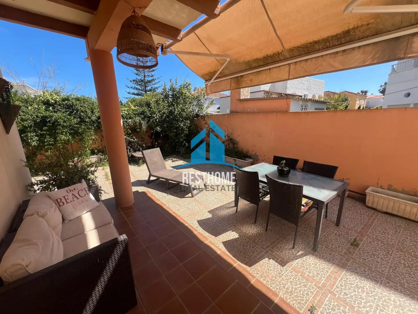 Terrassa de Casa adosada en venda en Cullera amb Terrassa