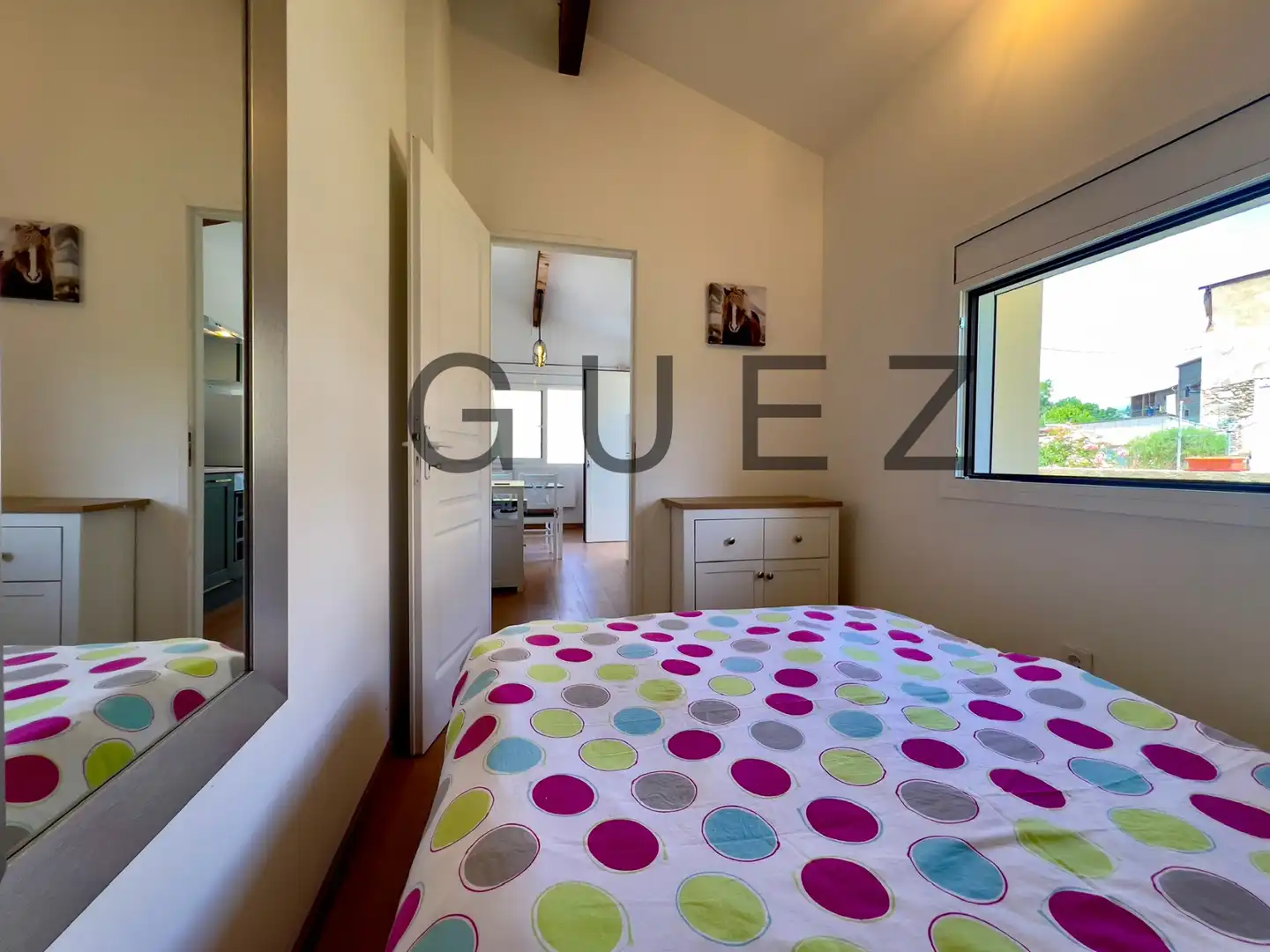 Habitación de Apartamento de alquiler en Puigcerdà con Calefacción, Jardín privado y Amueblado