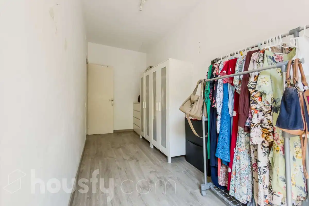 Bedroom of Flat for sale in Barcelona  with Heating, Terrace and Furnished