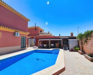 Swimming pool of House or chalet for sale in Mijas  with Air Conditioner, Terrace and Swimming Pool