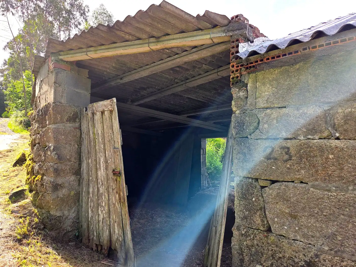 Vista exterior de Finca rústica en venta en Meis con Jardín privado y Terraza